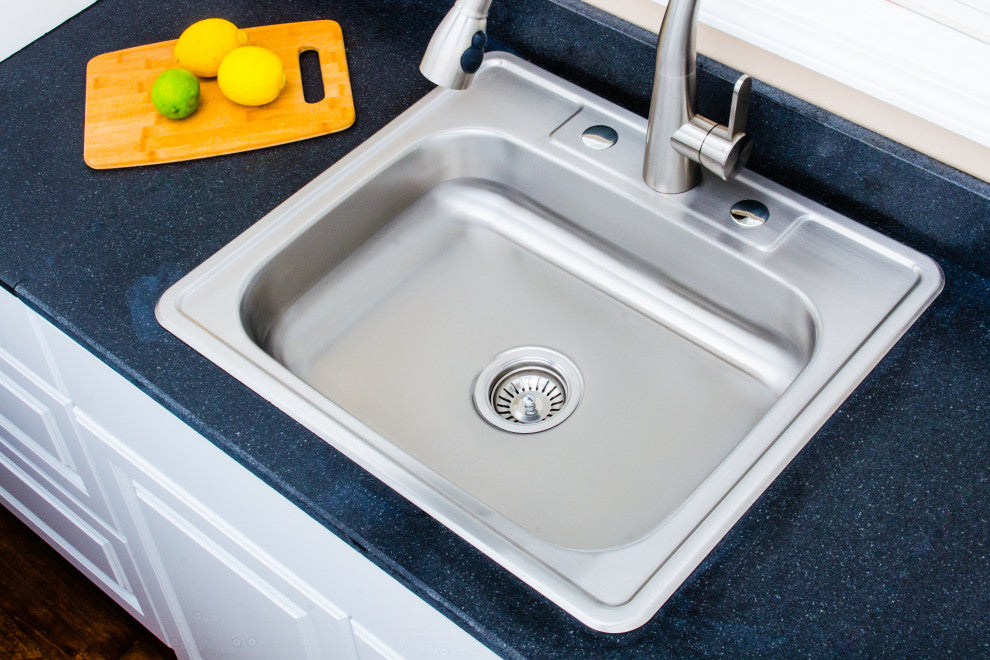 Wells Sinkware ADA Topmount Single Bowl Pack, Sink Package