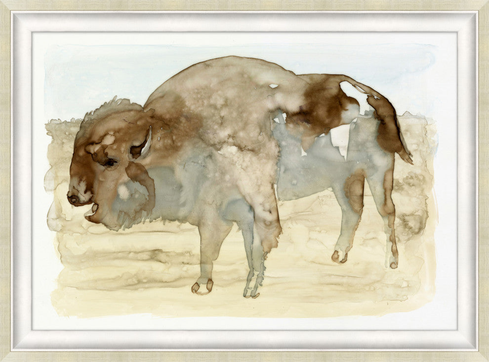 Grassland Bison 2, Giclee Reproduction Artwork