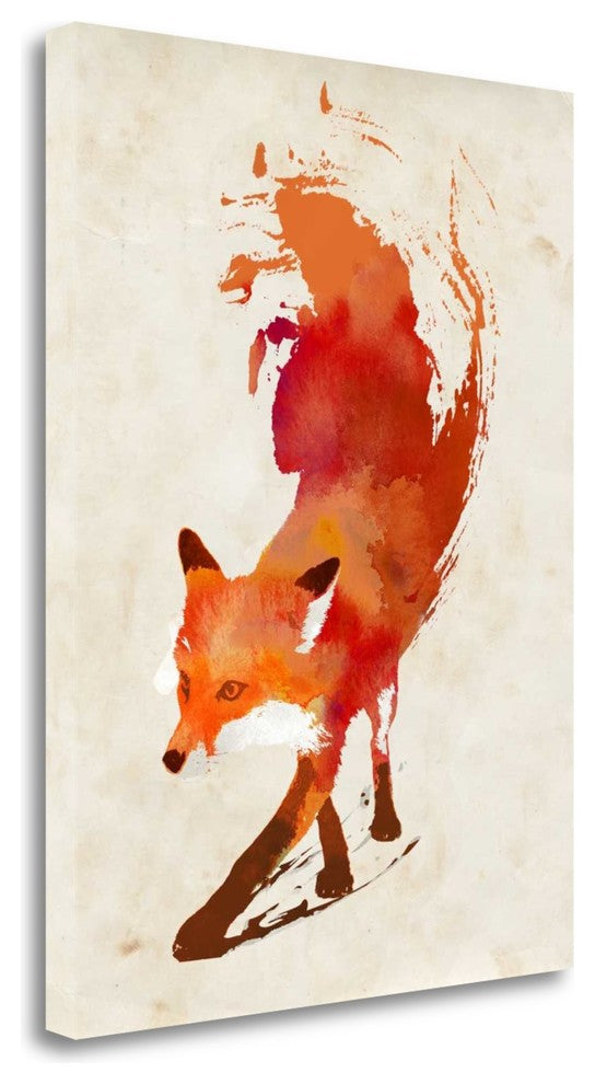 "Vulpes Vulpes" By Robert Farkas, Giclee Print on Gallery Wrap Canvas