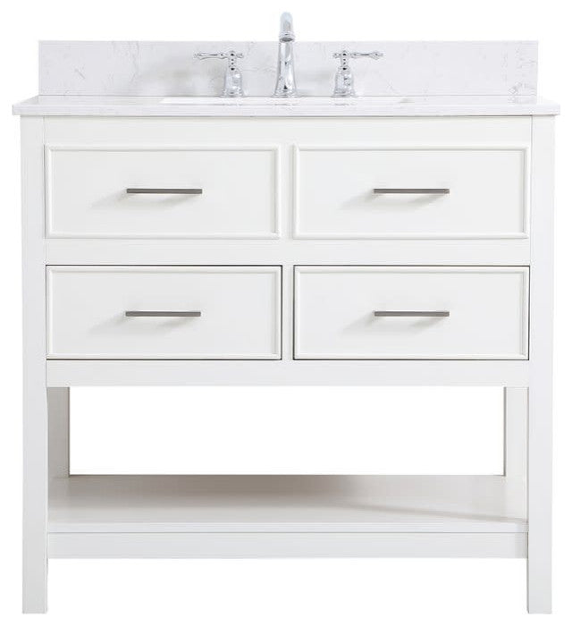 Elegant Lighting VF19036-BS Sinclaire 36" - Grey