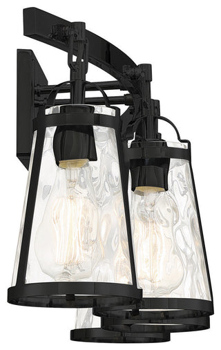 Albany 4-Light Black Bath Bar