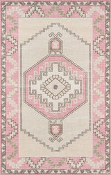Anatolia ANA-2 Machine Made Pink Area Rug 2'x3'