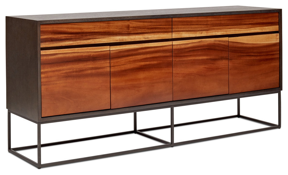 Yoga Sideboard, Suar, Black