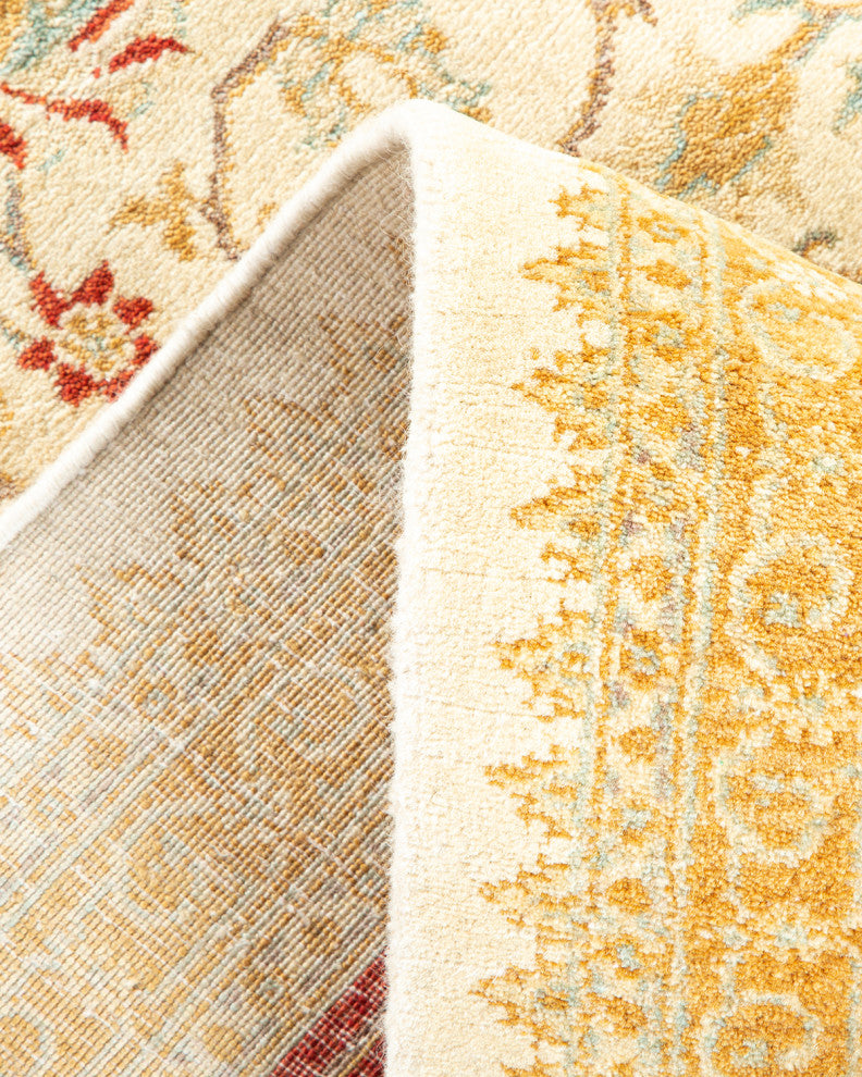 Lilliana, One-of-a-Kind Hand-Knotted Area Rug Ivory, 8'1"x10'0"