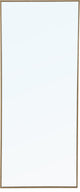 Metal Frame Rectangle Mirror 30" Brass