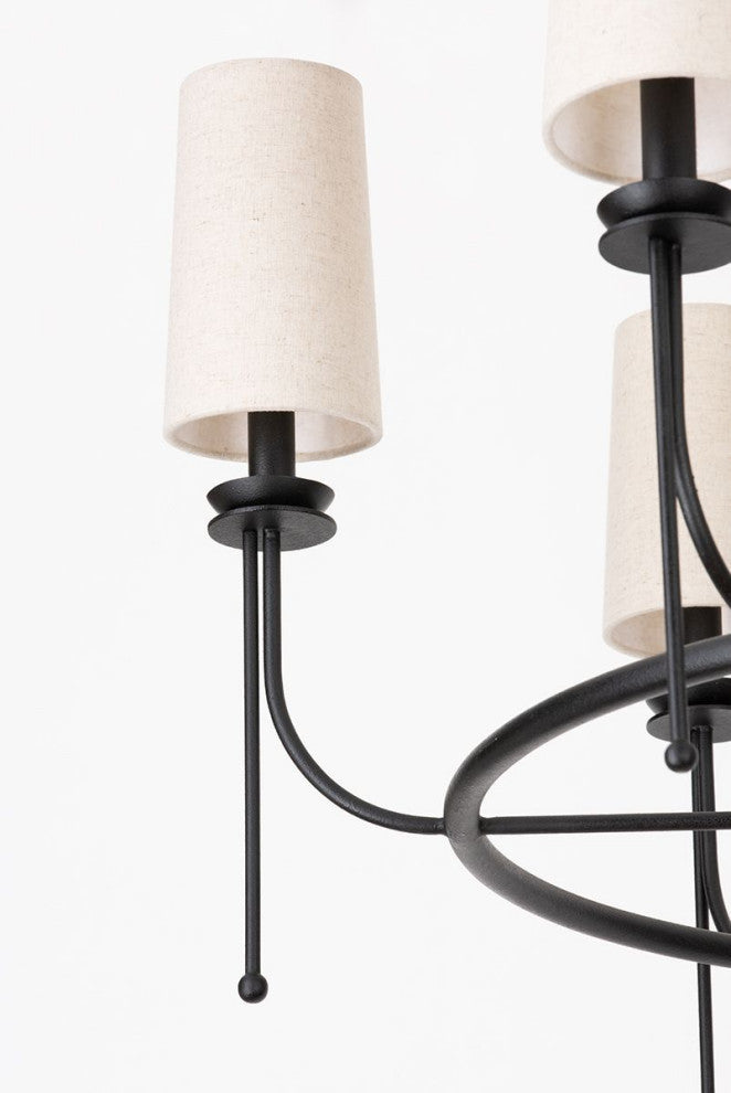 Calder Wall Sconce, Forged Iron