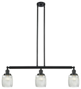 Innovations Lighting 213-Bk-S-G302 3 Light 38" Island Light