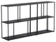 Eiffel Low Bookcase, Medium, Black