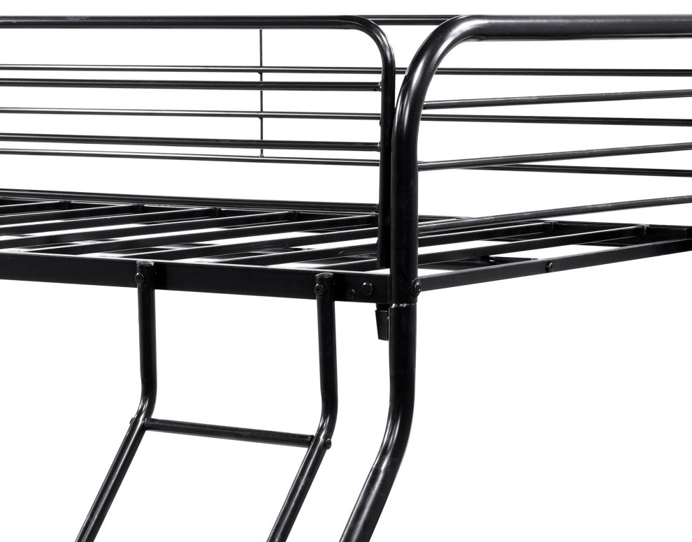 Gewnee Heavy Duty Twin-Over-Full Metal Bunk Bed