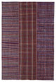 Rug N Carpet - Handmade Turkish 6' 9'' x 9' 10'' Unique Patchwork Kilim Rug