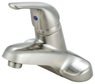 Kingston Brass Single-Handle 4" Centerset Bathroom Faucet, Brushed Nickel