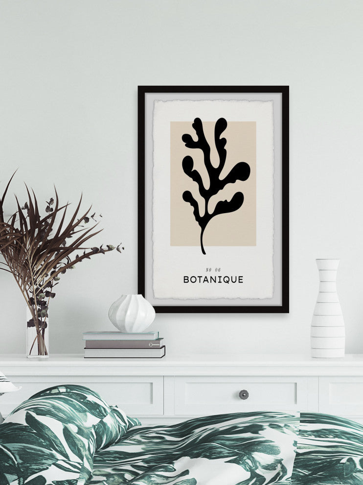 "No 06 Botanique" Framed Painting Print, 30x45