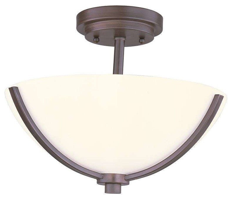 Maxim Deven Three Light Semi-Flush Mount 20031SWOI