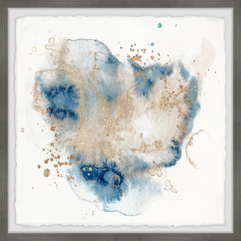 "Grounded Vessel" Framed Painting Print, 24x24