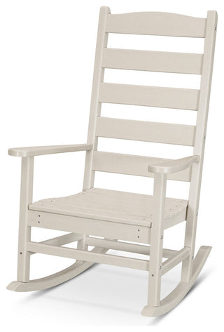 Polywood Shaker Porch Rocking Chair, Sand