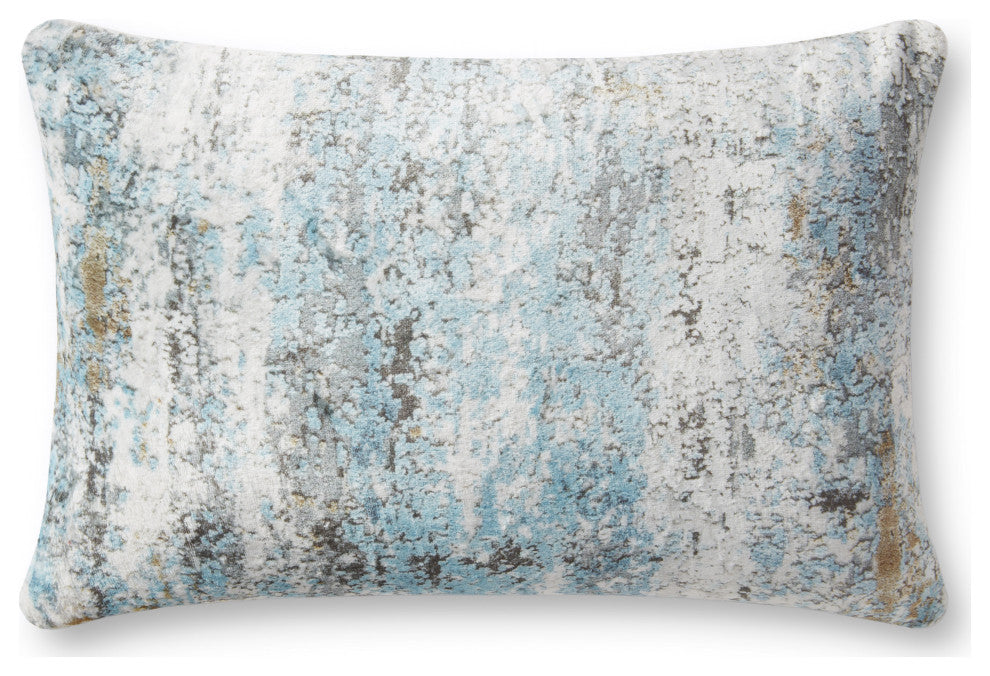 Loloi PLL0061 Grey / Multi 13" x 21" Cover Only Pillow