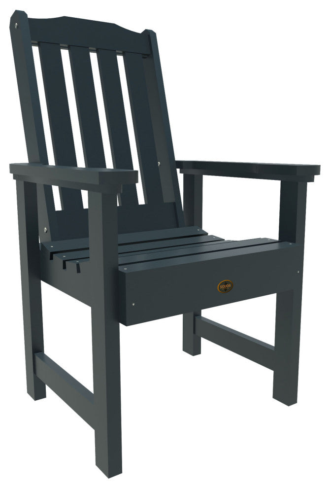Springville Dining Arm Chair, Federal Blue