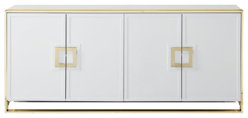Ori Sideboard, 4 Doors, White