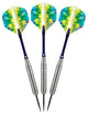 Elkadart Prism Ringed Silver Steel Tip Darts, 24 Grams