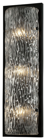 Morgan 3-Light Wall Sconce, Black