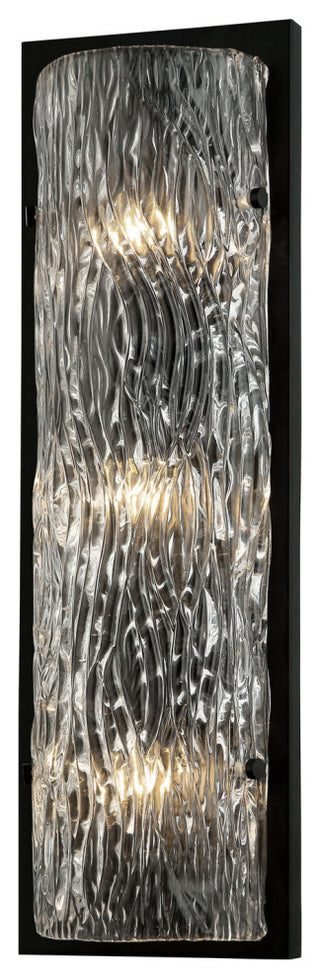 Morgan 3-Light Wall Sconce, Black