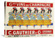 "Gds Vins De Champagne, C" Artwork, 30" x 22"
