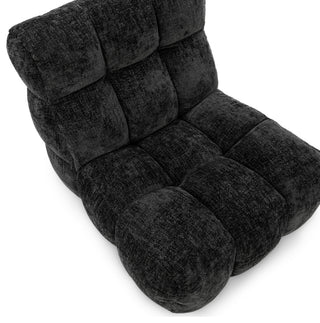 Roba Upholstered Fabric Swivel Lounge Chair