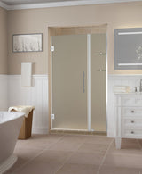 Belmore GS 45.25"-46.25"x72" Frameless Hinged Shower Door