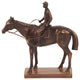 Bronze Jockey and Racehorse Sculpture