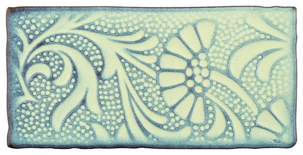 Antic Feelings Ceramic Wall Tile, Aqua Marina, Sample