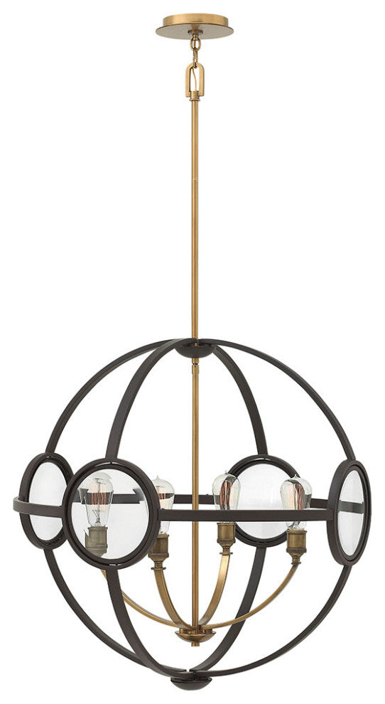 Hinkley Fulham Medium Orb, Buckeye Bronze