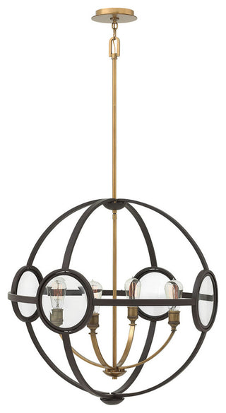 Hinkley Fulham Medium Orb, Buckeye Bronze