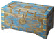 Butler Neela Painted Brass Inlay Storage Trunk