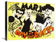 "Marx Brothers - A Day at the Races 10" Canvas Giclee, 22"x18"