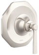 Draper Single Handle Valve Only Trim Kit, Brushed Nickel