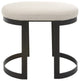 Uttermost Infinity Accent Stool 23697, Black