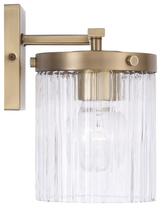 Capital Lighting 156221-555 Vaughn 2 Light 15"W Vanity Light - Aged Brass
