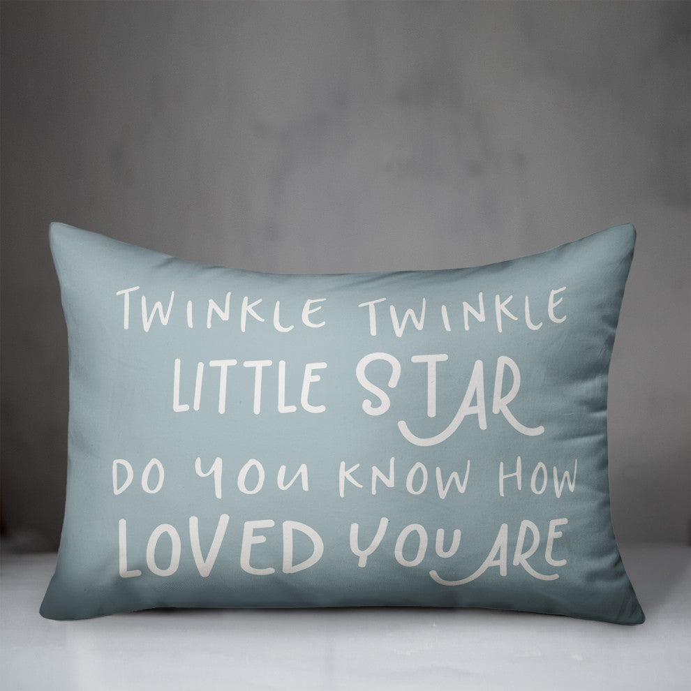 Twinkle Little Star 14x20 Spun Poly Pillow