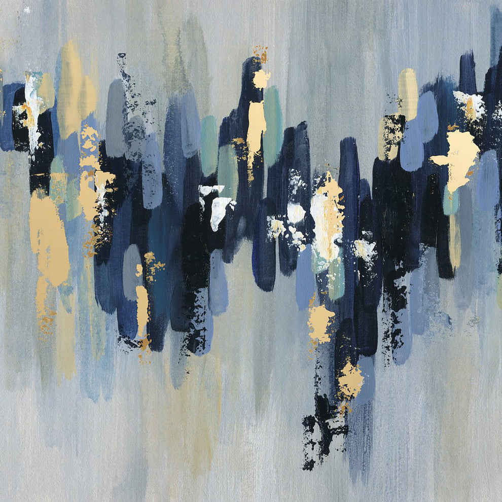 "Light in Chaos" Painting Print, Wrapped Canvas, 48"x48"