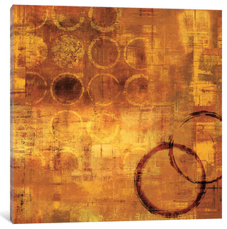 "De Oro" by Brent Nelson, Canvas Print, 26"x26"