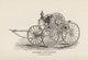 Four-Wheel Hose Carriage: to Be Drawn by Hand - Gallery Wrapped Canvas Art