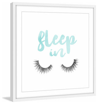 Marmont Hill, "Pillow Sleep in Blue" by Amanda Greenwood Framed Painting, 32x32