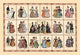 Italian Fashion of 1833 - Composite- Gallery Wrapped Canvas Art 28" x 42"