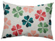 Lucky Patch St. Patrick's Day Lumbar Pillow, Ocean Abyss Green, 14x20"