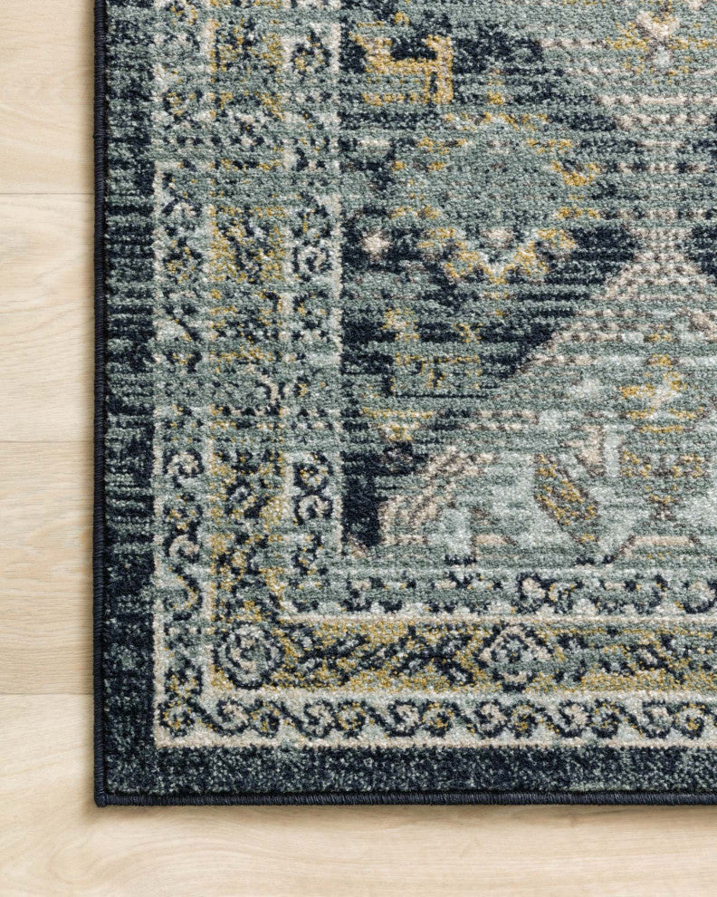 Loloi II Jocelyn Blue/Multi, 9'-6" X 12'-6"