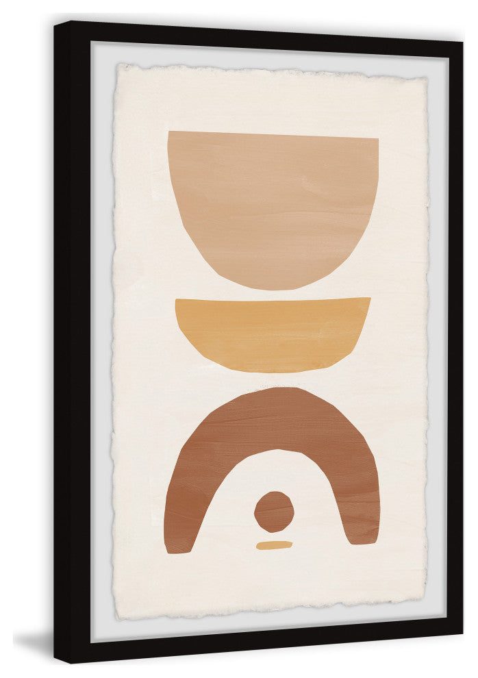 "Trapped Dimension" Framed Painting Print, 8x12