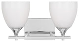 Toffino 2 Light Bath, Chrome