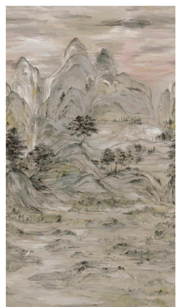 Misty Mountain Wallpaper Mural