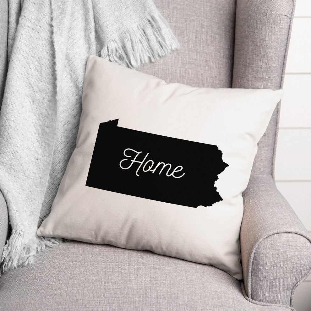 Pennsylvania Home 18x18 Spun Poly Pillow