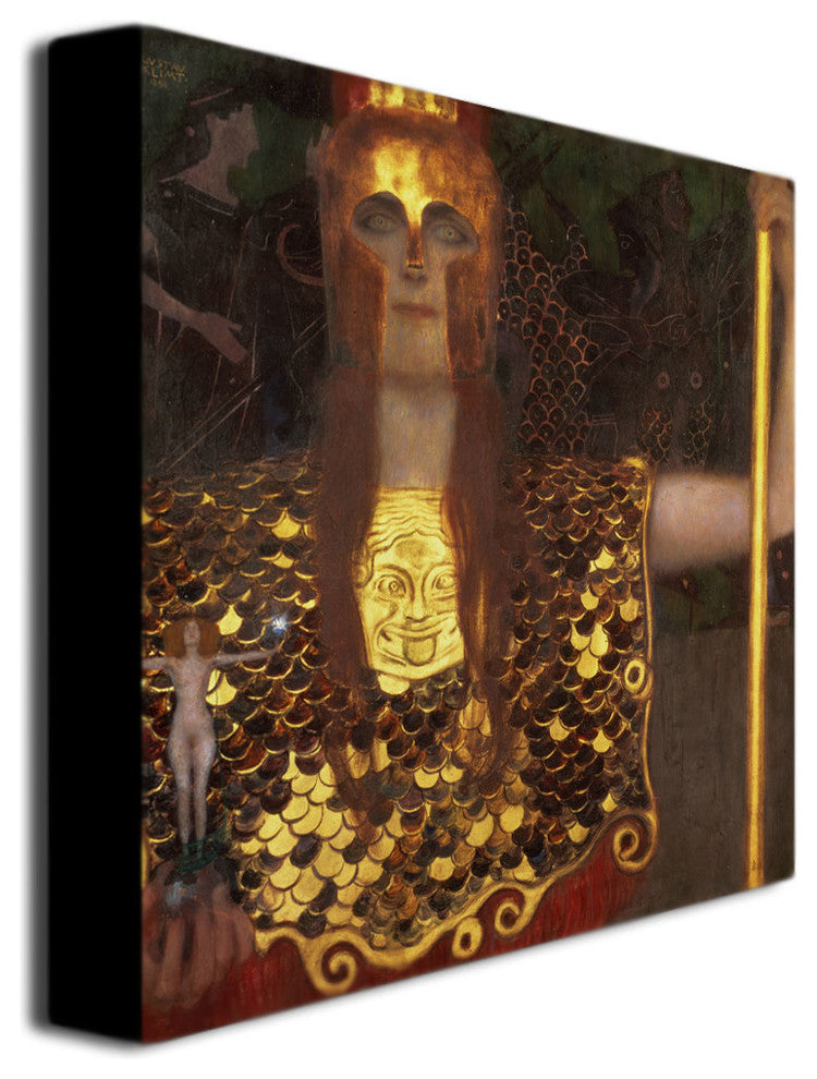 ''Minerva'' Canvas Art by Gustav Klimt